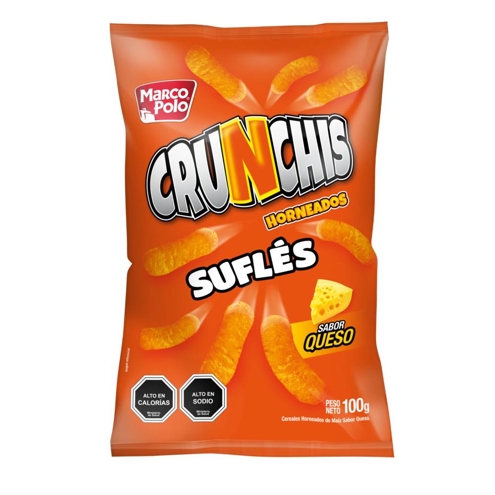 Crunchis sufle de queso Marco Polo 100Gr Crunchis sufle de queso Marco Polo 100Gr