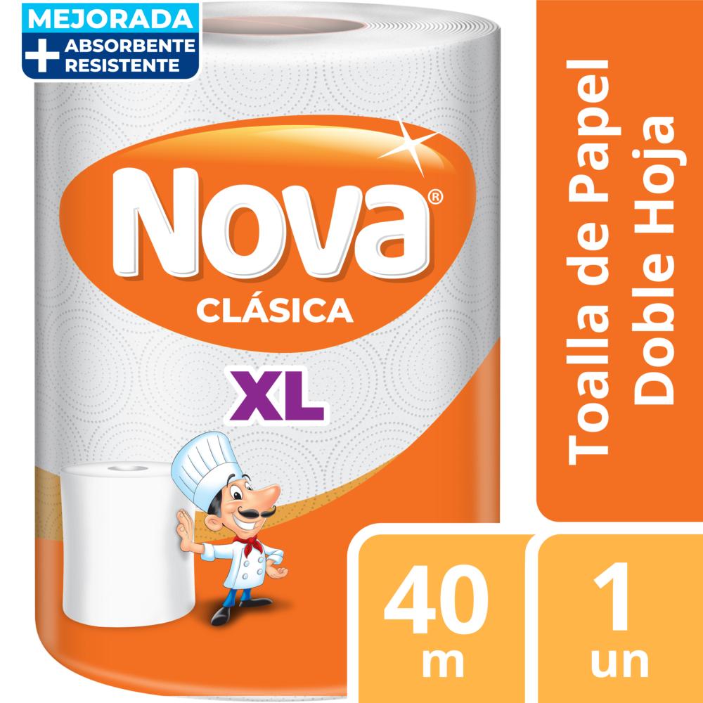Toalla de papel Nova clásica XL doble hoja 1 un de 40 m
