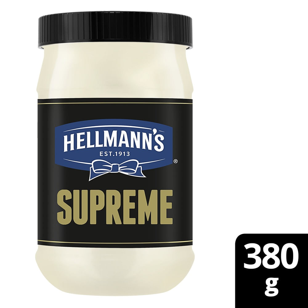 Mayonesa Hellmann's supreme artesana frasco 380 g