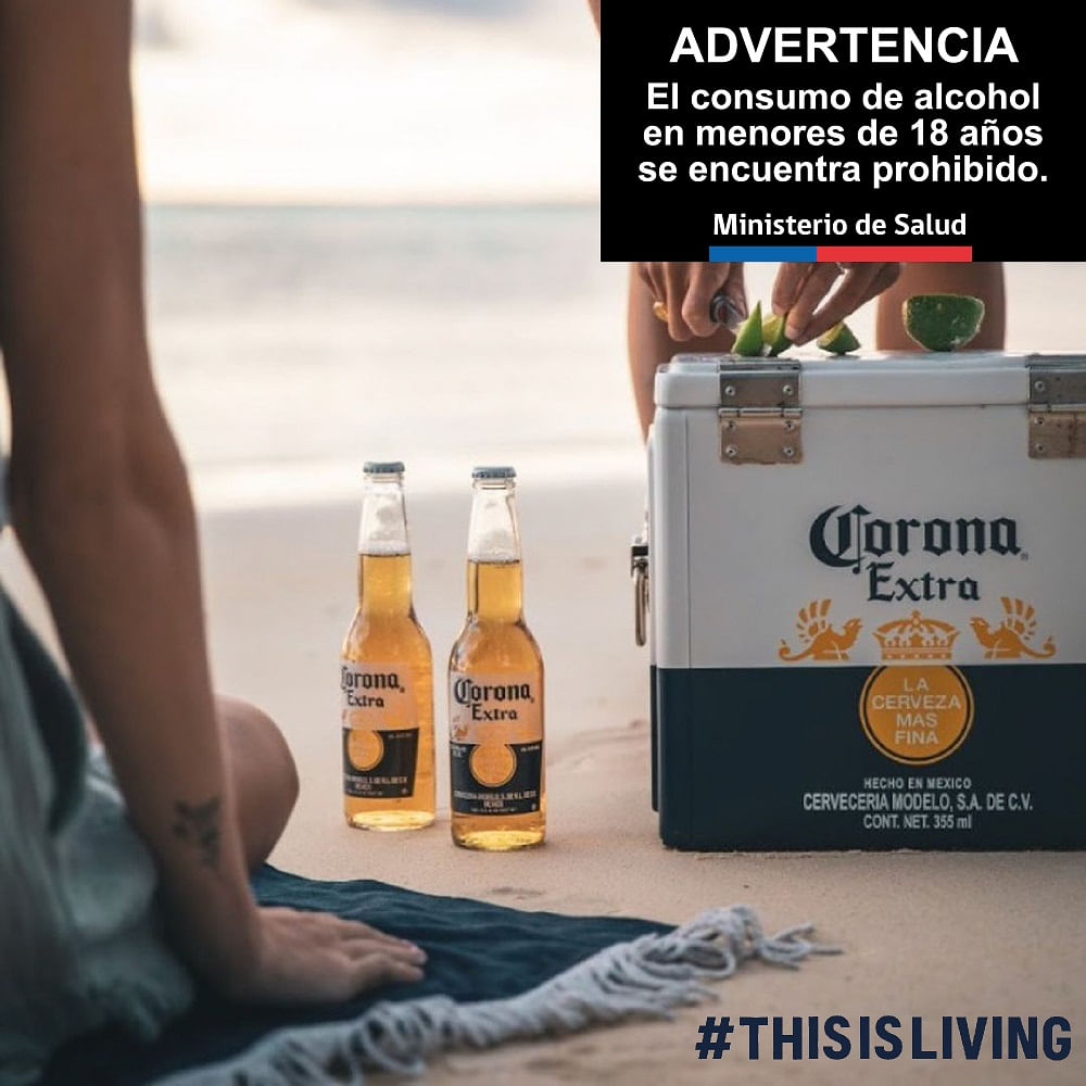 Pack Cerveza Corona Extra botella 12 un de 330 cc Pack Cerveza Corona Extra botella 12 un de 330 cc