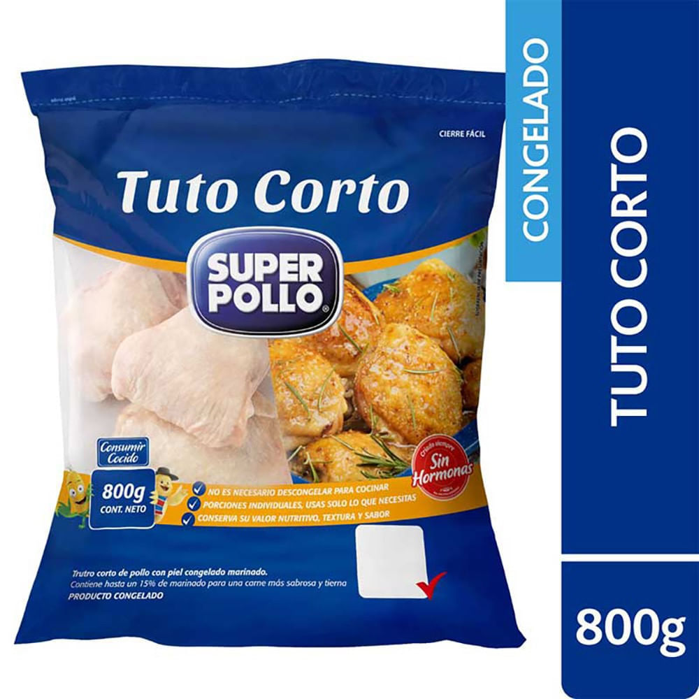 Trutro corto de pollo Super Pollo congelado 800 g - Unimarc - $3.790