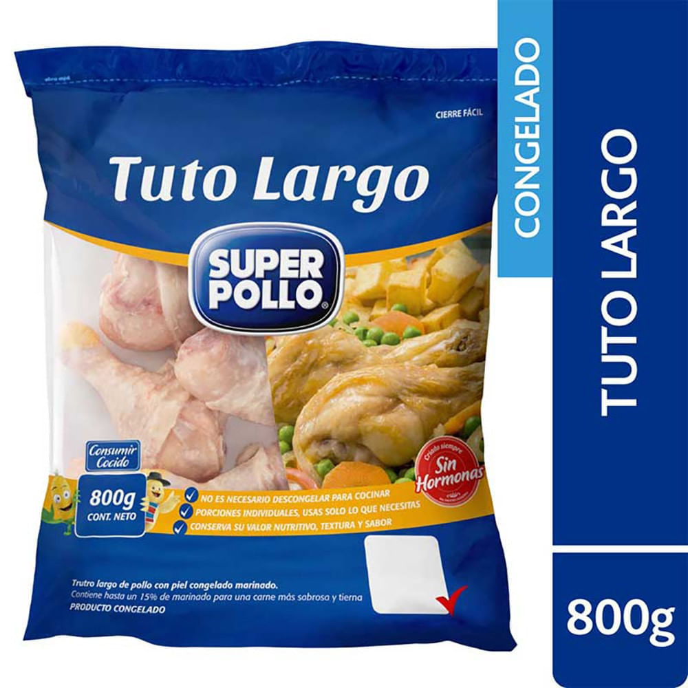 Trutro largo de pollo Super Pollo congelado 800 g - Unimarc - $3.290