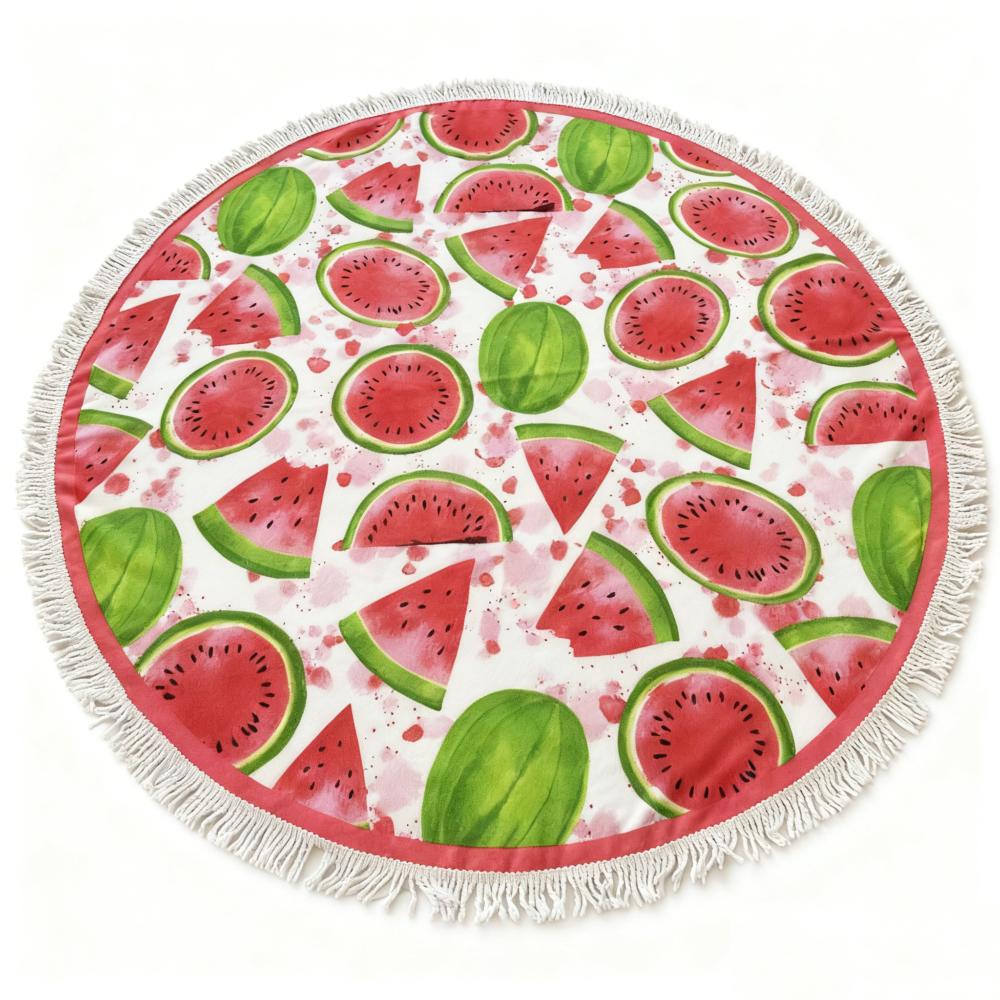 Toalla de playa redonda Dkora 1 un (diseño al azar)