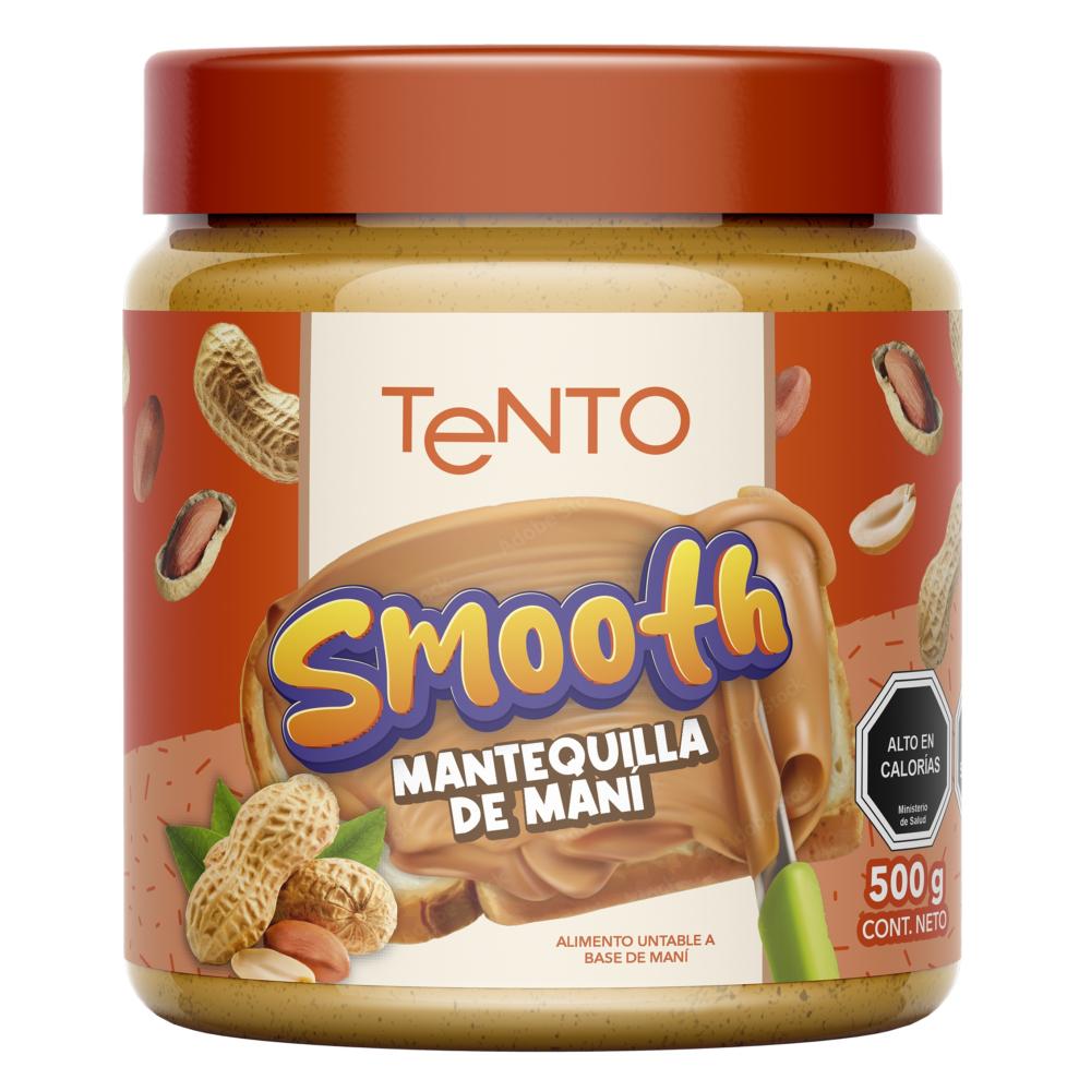 Mantequilla de maní Tento smooth pote 500 gr