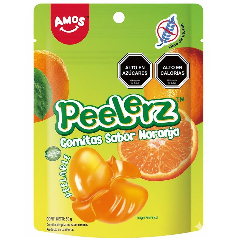 Gomitas Peleerz Amos naranja 80 gr | Unimarc